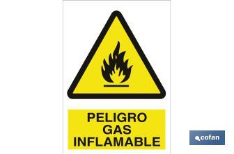 Peligro gas inflamable - Cofan