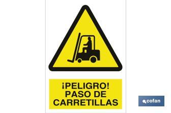 Danger! Forklift passage - Cofan