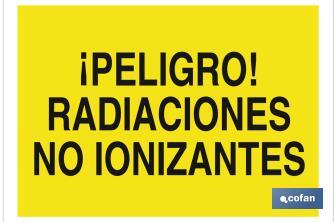 ¡Peligro! radiaciones no ionizantes - Cofan