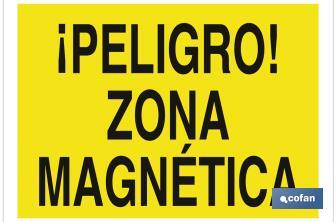 Danger! Magnetic zone - Cofan