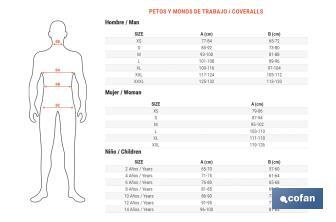 Buzo Kaki/Havane | Modelo Tournevis | Para Niños | Con dos Cremalleras - Cofan