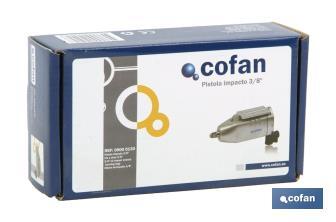 3/8" air impact wrench - Cofan