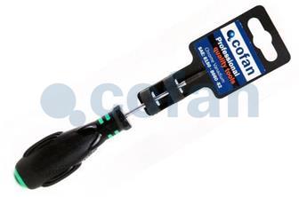 Pozidriv screwdriver | With endcap | Available tip from PZ0 to PZ3 - Cofan