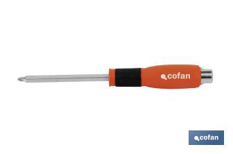 Pozidriv screwdriver | Impact screwdriver | Available tip in PZ1, PZ2 and PZ3 - Cofan