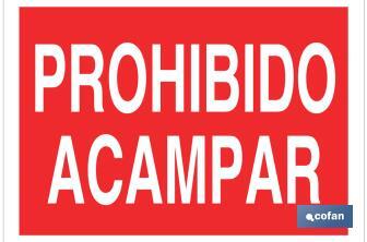 Prohibido acampar - Cofan