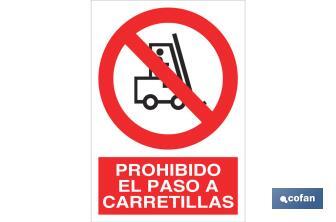 No forklifts - Cofan