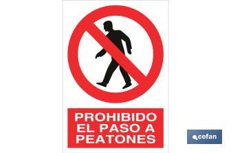 No pedestrians - Cofan