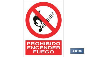 Prohibido encender fuego - Cofan