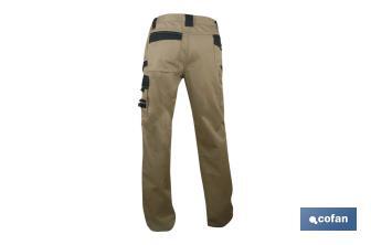 Pantalón de Trabajo | Modelo Lenoir | Varios Colores | Material 60% Algodón y 40% poliéster - Cofan