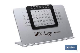 Calendario de sobremesa perpetuo de 14 x 9 x 4 cm - Cofan