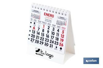 Calendarios de sobremesa 11 x 13,2 cm - Cofan