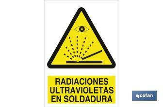 Ultraviolet radiations on welding - Cofan