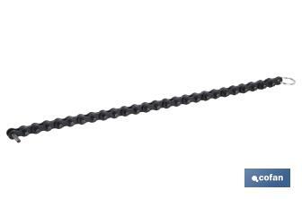 Replacement of reversible chain | Size 4" and length: 102mm | Plumbing tool - Cofan