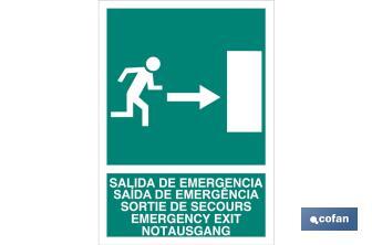 Emergency exit - Cofan