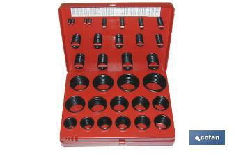 Coffret assortiment de joints toriques pouces - Cofan