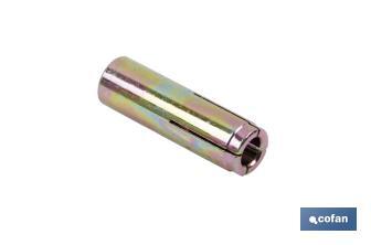 Expansion metallic plug for hammer - Cofan