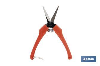 Pruning shears with fibre handle | 190mm | Suitable for pruning and harvesting - Cofan