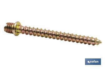 Hexagon head screws for metallic hose clamps - Cofan