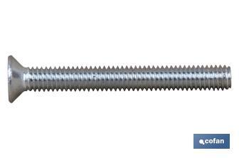 Tornillo DIN 965 Zincado - Cofan