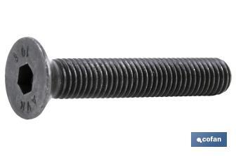 Screw DIN 7991 C-10.9 Black - Cofan