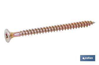 Chipboad screws, DIN-7505A - Cofan