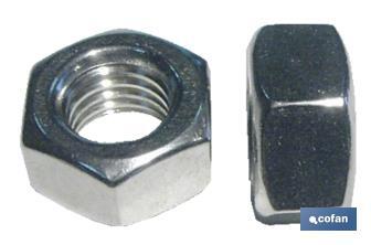 Tuerca Hexagonal INOX A-2 - Cofan