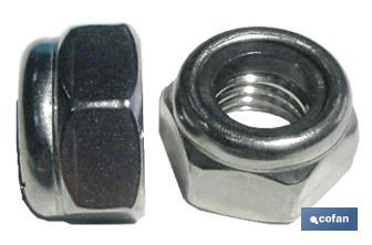 Locknut St. steel A-2 - Cofan