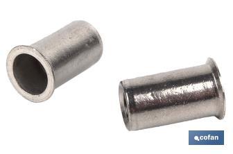Stainless steel low head rivet nuts - Cofan