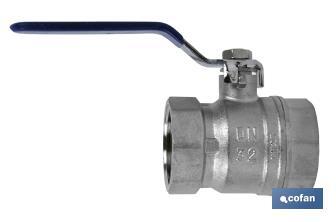 Ball valve-fully opened way - PN-25 - Cofan