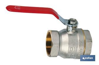 Ball valve-fully opened way - PN-30 - Cofan