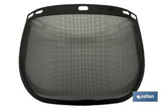 Pantalla con Protección de Rejilla | Medida de la pantalla 310 x 200 mm | Protección facial para diversos trabajos - Cofan