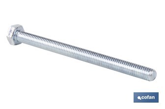 T. HEX 8.8 ZINC (DIN 933) - Cofan