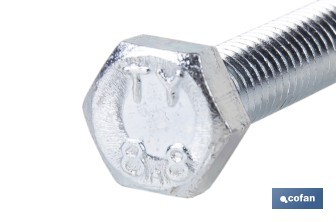 T. HEX 8.8 ZINC (DIN 933) - Cofan
