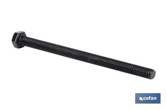 T. HEX 8.8 NEGRO (DIN 933) - Cofan