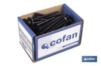 T. HEX 8.8 NEGRO (DIN 933) - Cofan