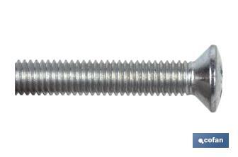 Tornillo DIN 966 Zincado - Cofan