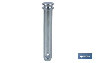 Headed top link pin | Fastener for agricultural machinery - Cofan