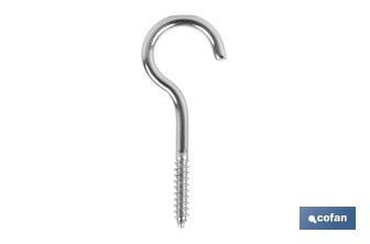 Hembrilla abierta de acero inoxidable A2 | Disponible en diferentes medidas - Cofan