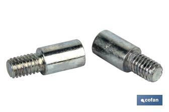 2PCS. 8MM MALE THREADED JOINT END FITTING  - Cofan