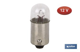 Lámpara control T4W (BA9s) 12 V - Cofan
