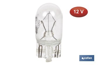 Lámpara sin casquillo W5W 12 V - Cofan