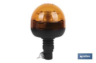 Luz Estacionaria Led Naranja| ECE R65 | Para soporte flexible de 12/24 V | Clasificación de Protección IP66 - Cofan