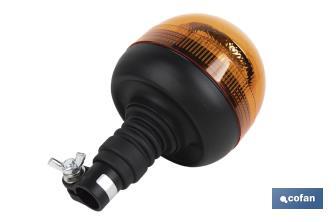 Luz Estacionaria Led Naranja| ECE R65 | Para soporte flexible de 12/24 V | Clasificación de Protección IP66 - Cofan