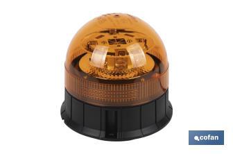 Luz Estacionaria Led Naranja | ECE R65 | Para soporte con imán o tornillo de 12/24 V | Clasificación de Protección IP66 - Cofan