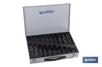Assorted drill bits case HSS - Cofan