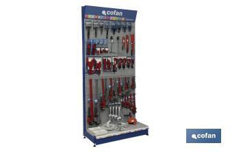 Display stand for plumbing products - Cofan