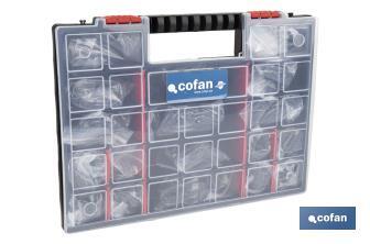 Maleta com Anéis de Retenção "Polegadas" - Cofan