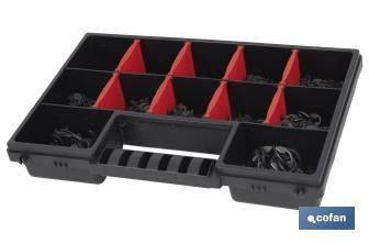 Assorted DIN-6799 case. Contains 2.800 Units. - Cofan