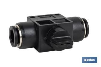 Valve se serrage tube - Cofan