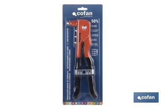 Standard rivet gun | For rivets from Ø2.4 to Ø4.8mm | Suitable for all types of rivets - Cofan